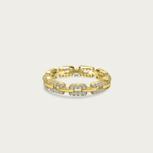 The Glimmer Chain Ring