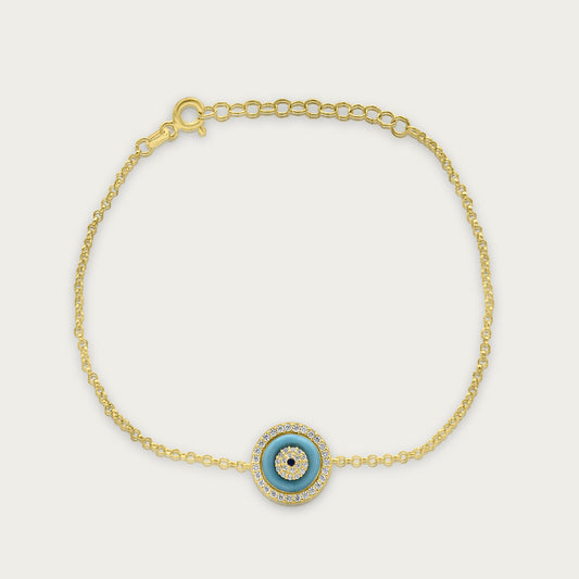 The Murano Glass Evil Eye Bracelet