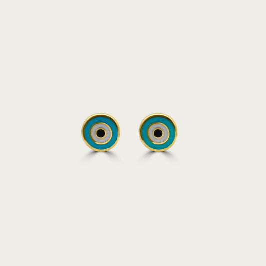 The Round Evil Eye Studs