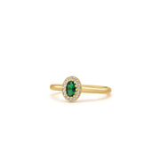 The Dainty Emerald Ring
