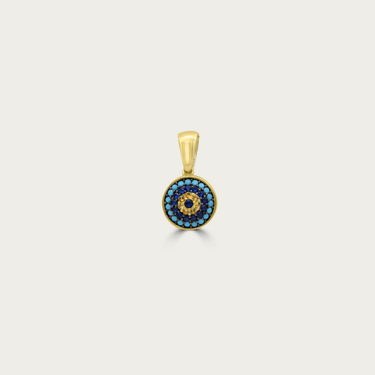 The Reverse Ombre Evil Eye Pendant
