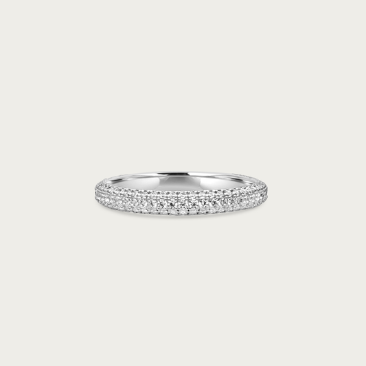 The Pave Doughnut Ring