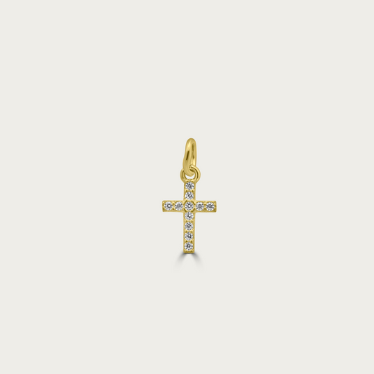 The Pave Cross Charm