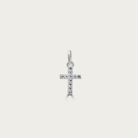 The Pave Cross Charm