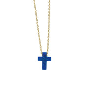 The Opal Cross Necklace