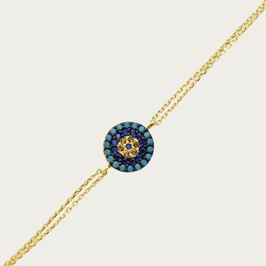The Reverse Ombre Evil Eye Bracelet