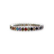 The Timeless Multicolour Eternity Ring