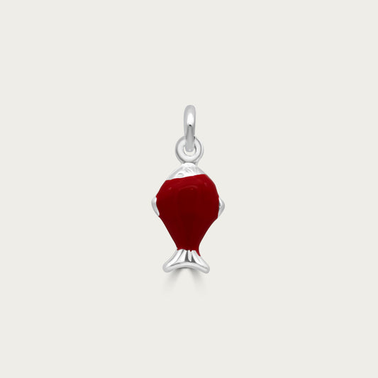 The Little Red Fish Charm