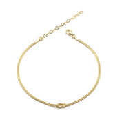 The Shine and Knot anklet