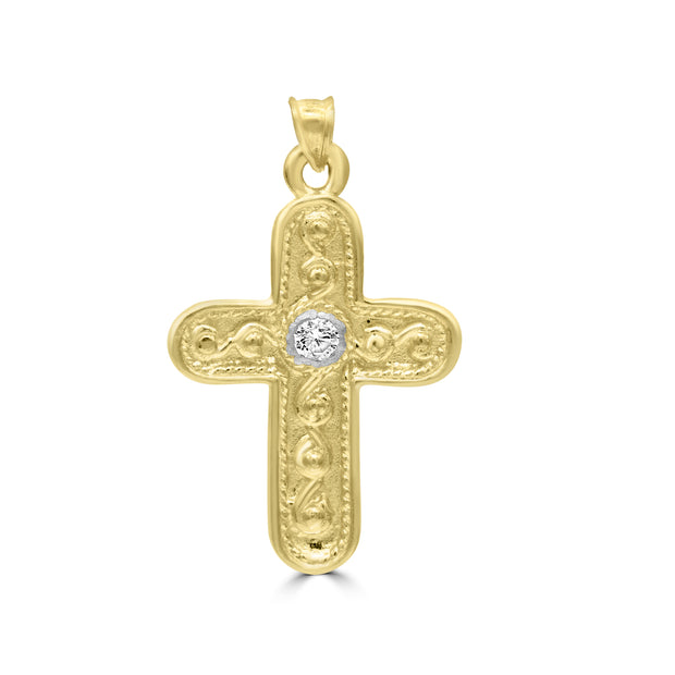 Filigree cross best sale