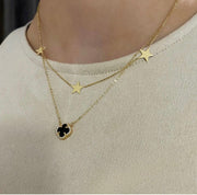 The Clover Necklace - 14K GOLD