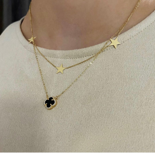 The Clover Necklace - 14K GOLD