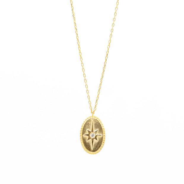 The Antique Star Signet Necklace