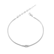 The Shine and Knot anklet