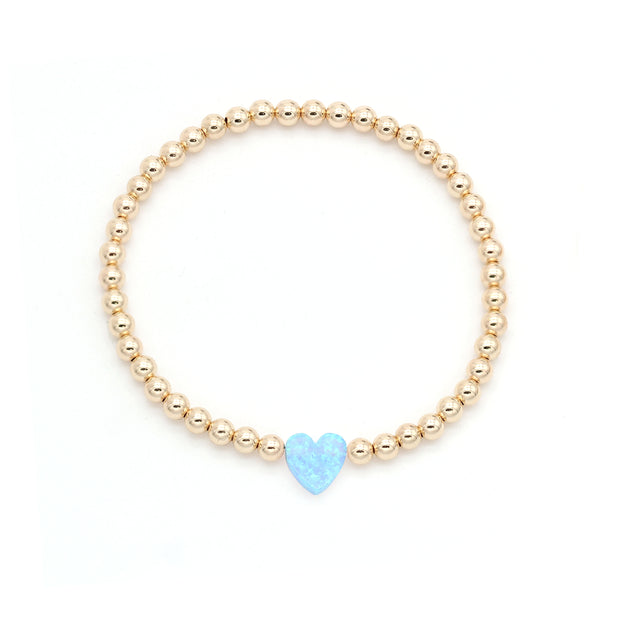 The Opal Heart Arm Candy Bracelet