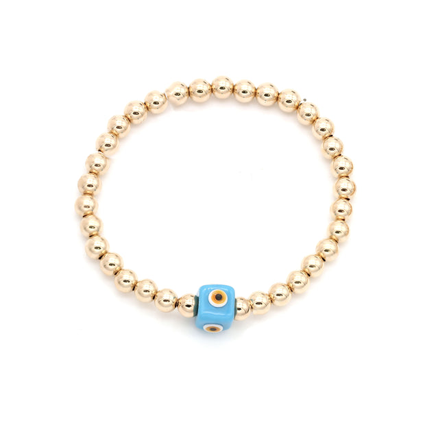The Protected Mavi and Evil Eye Armcandy Bracelet