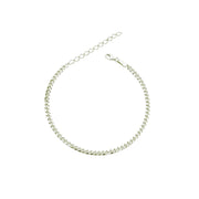 The Slim Cuban Link Anklet