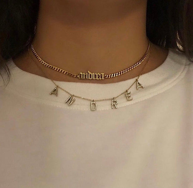 The Personalized Letter / Name Necklace