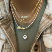 The Stay Custom In Pearls Necklace