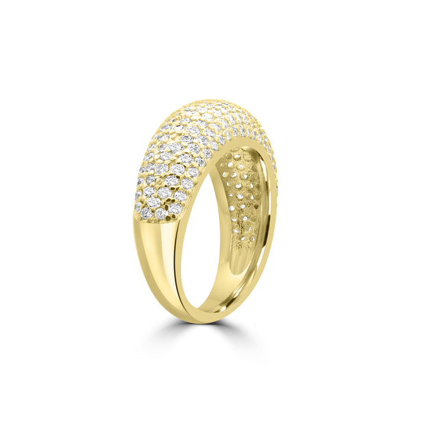The Pavé Dome Ring