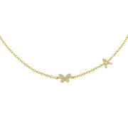 The Shining Butterfly with Initial
