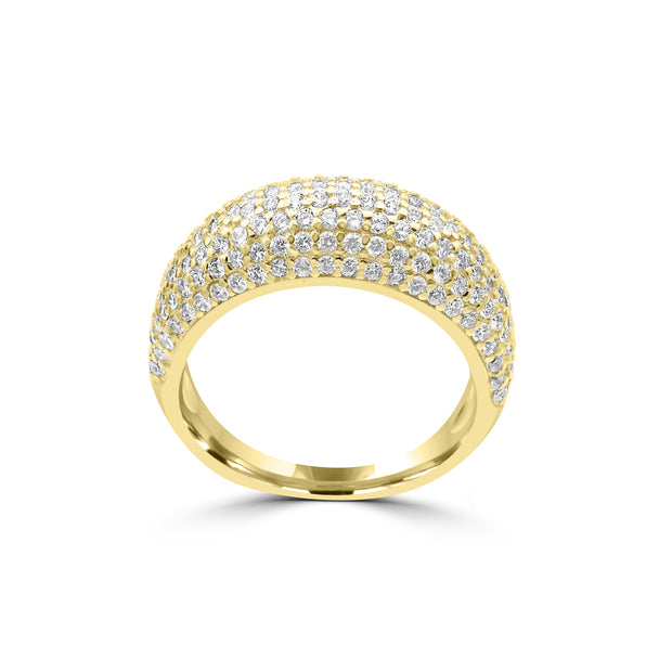 The Pavé Dome Ring