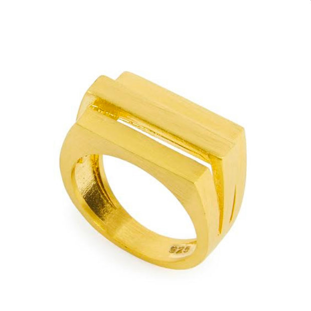 The Bold in Gold Ring